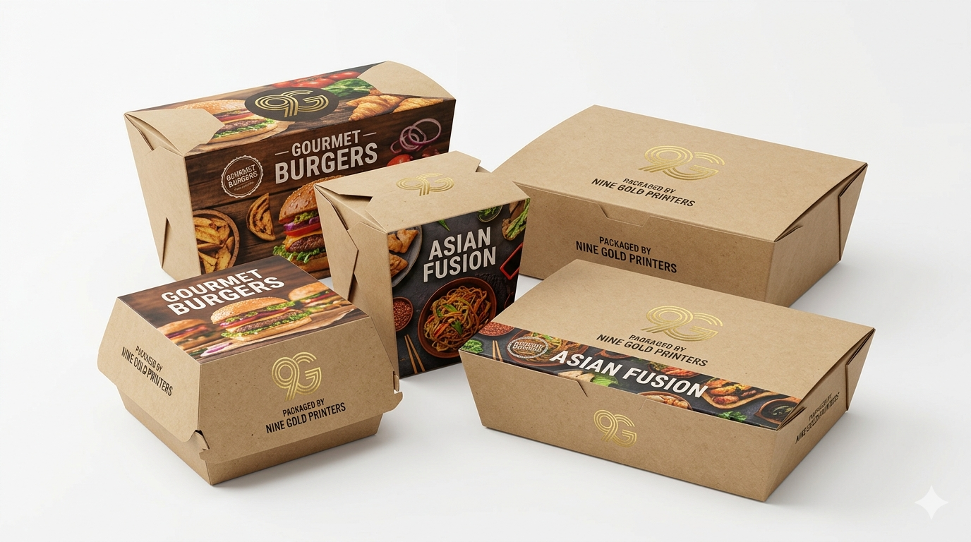 Food Box Packaging Printing Mumbai